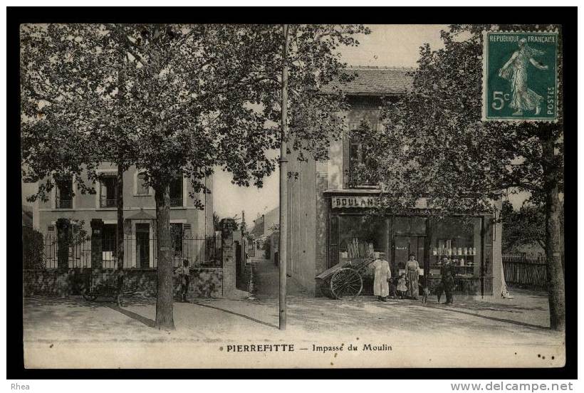 93 Pierrefitte-sur-Seine boulangerie D93D K93059K C93059C RH105422