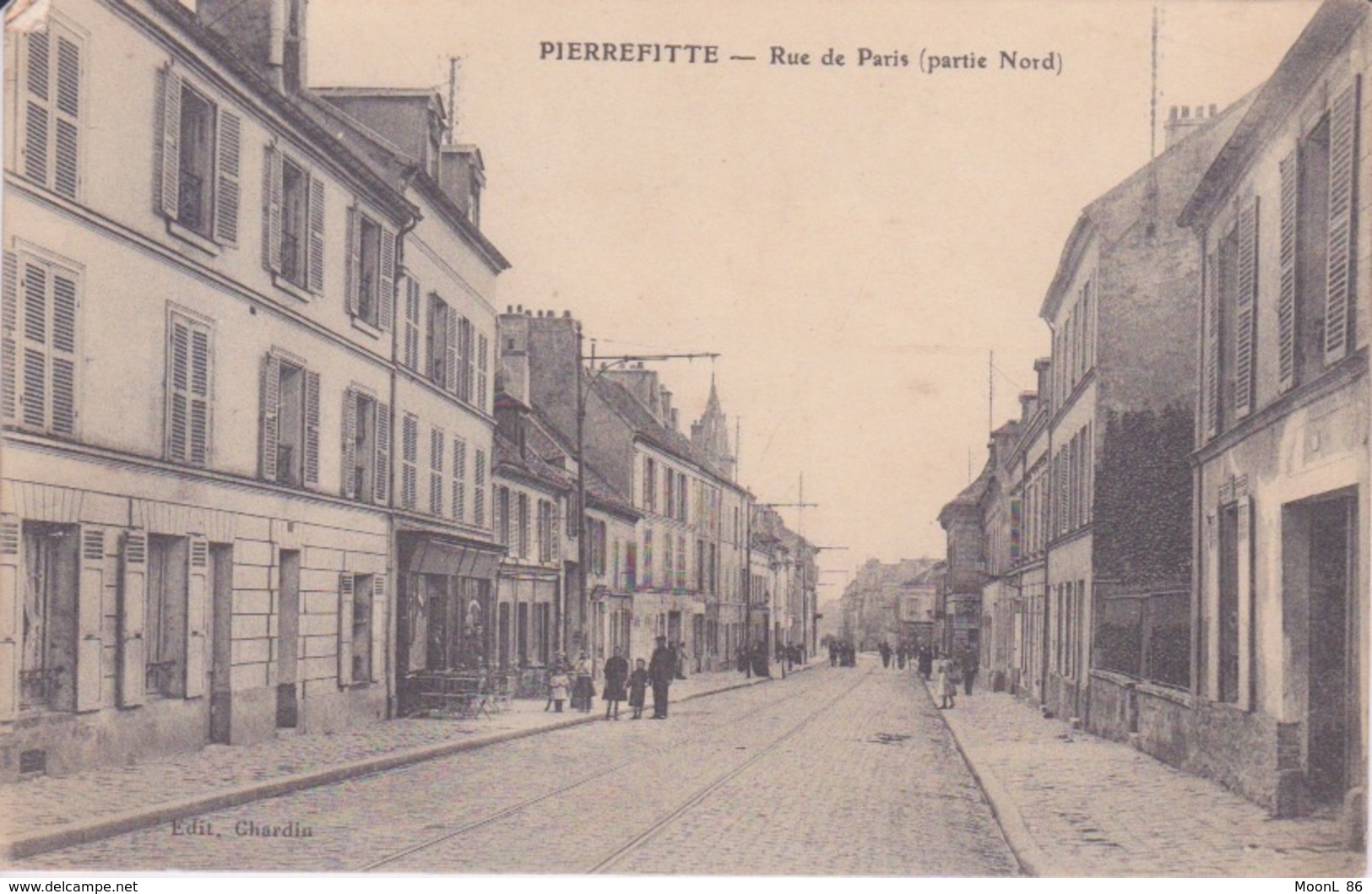 93 - PIERREFITTE  SUR SEINE - RUE DE PARIS  PARTIE NORD