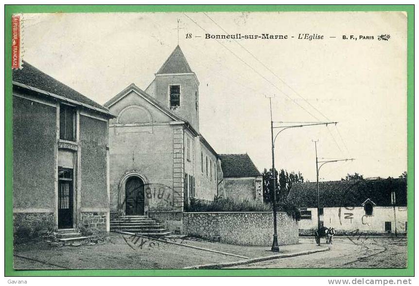 94 BONNEUIL-sur-MARNE - L'église