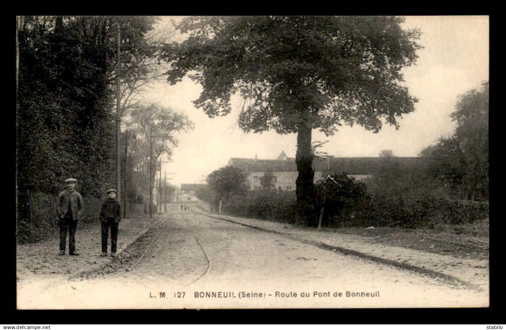 94 - BONNEUIL-SUR-MARNE - ROUTE DU  PONT DE BONNEUIL