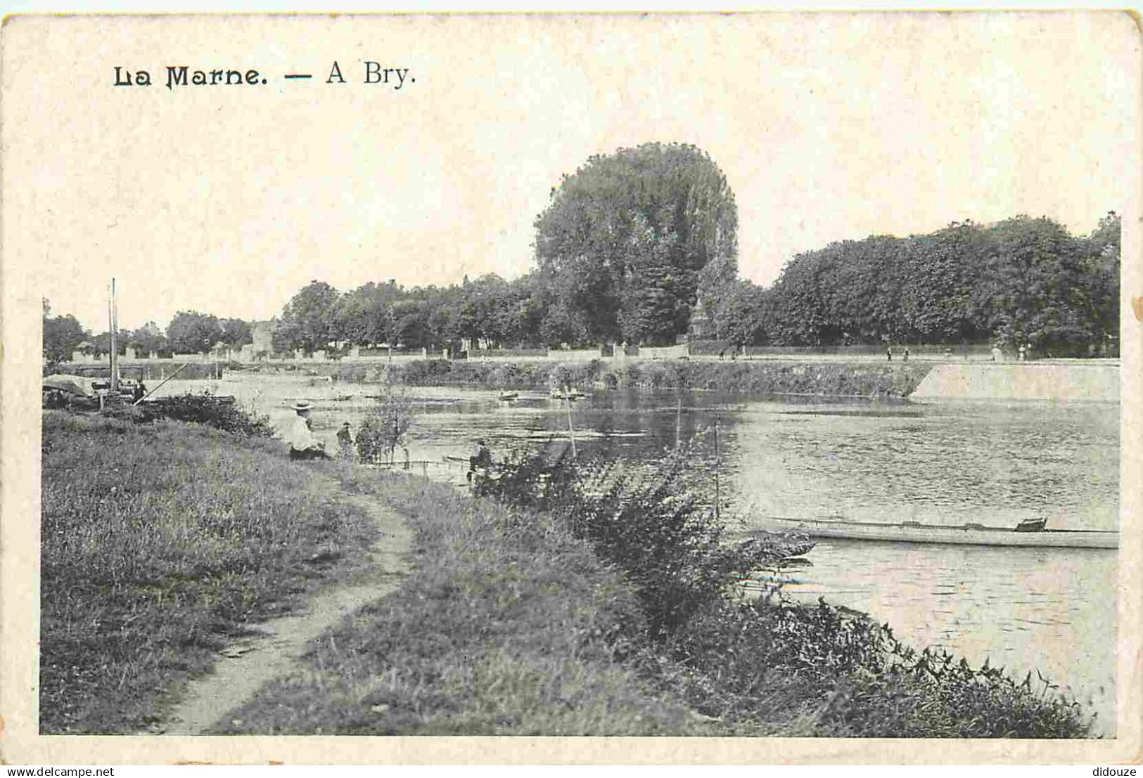 94 - Bry sur Marne - La Marne - CPA - Voir Scans Recto-Verso