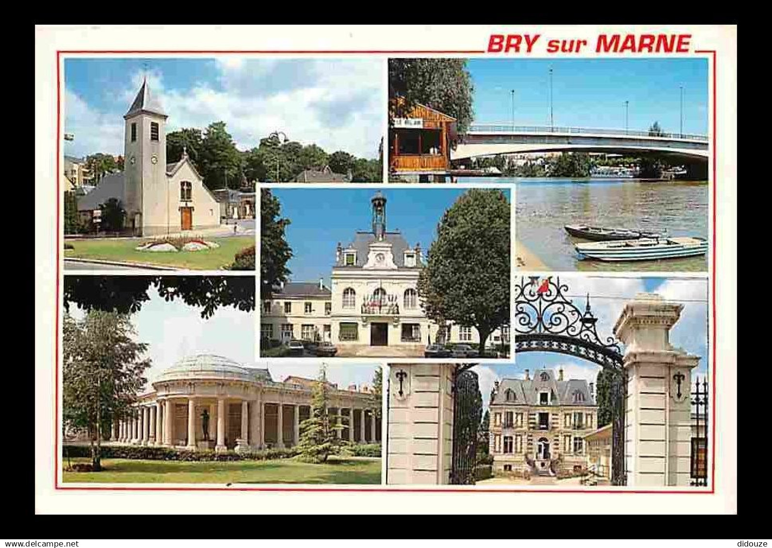 94 - Bry sur Marne - Multivues - Flamme Postale de Bry sur Marne - CPM - Voir Scans Recto-Verso