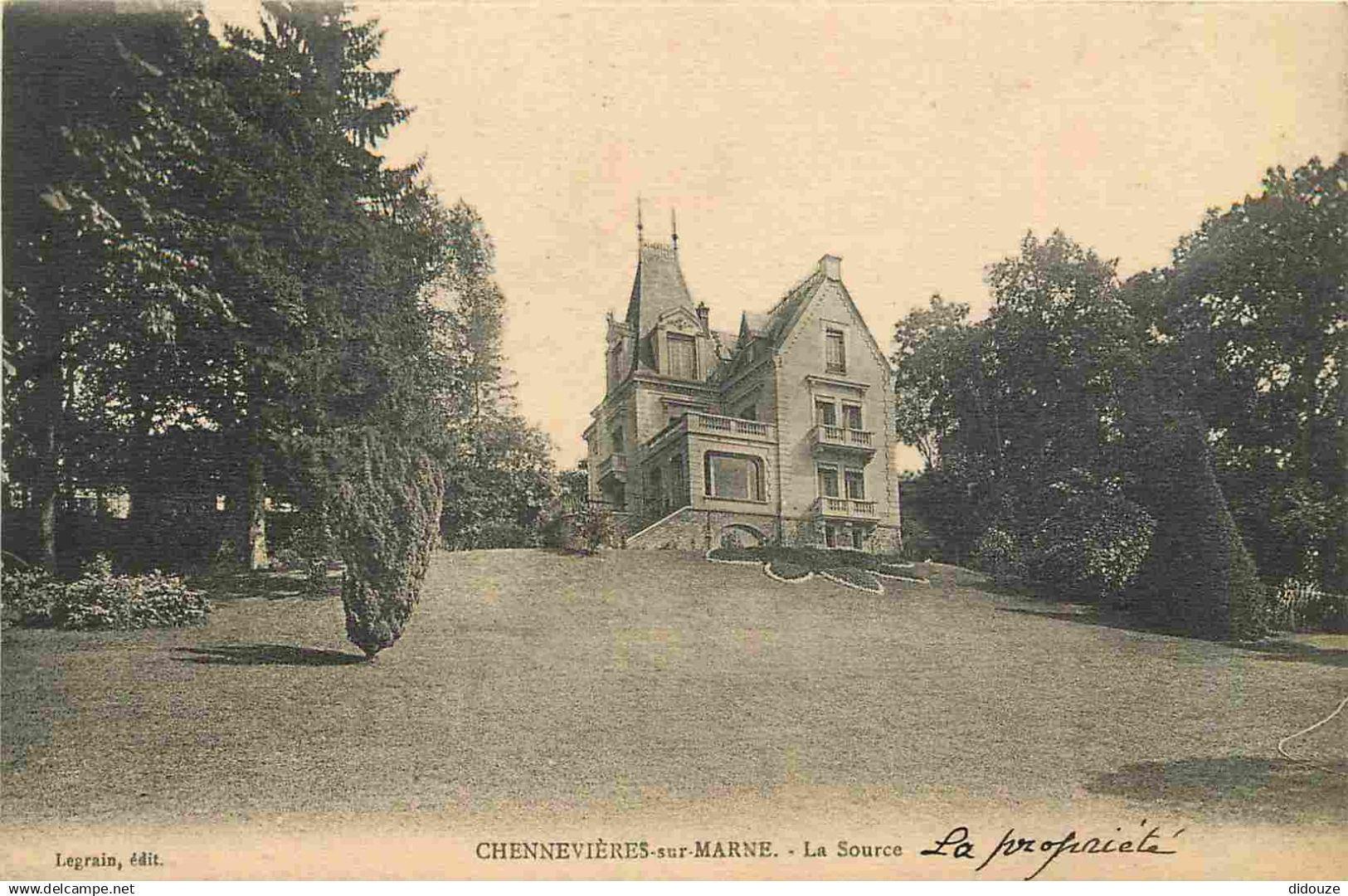 94 - Chennevieres sur Marne - La Source - CPA - Voir Scans Recto-Verso