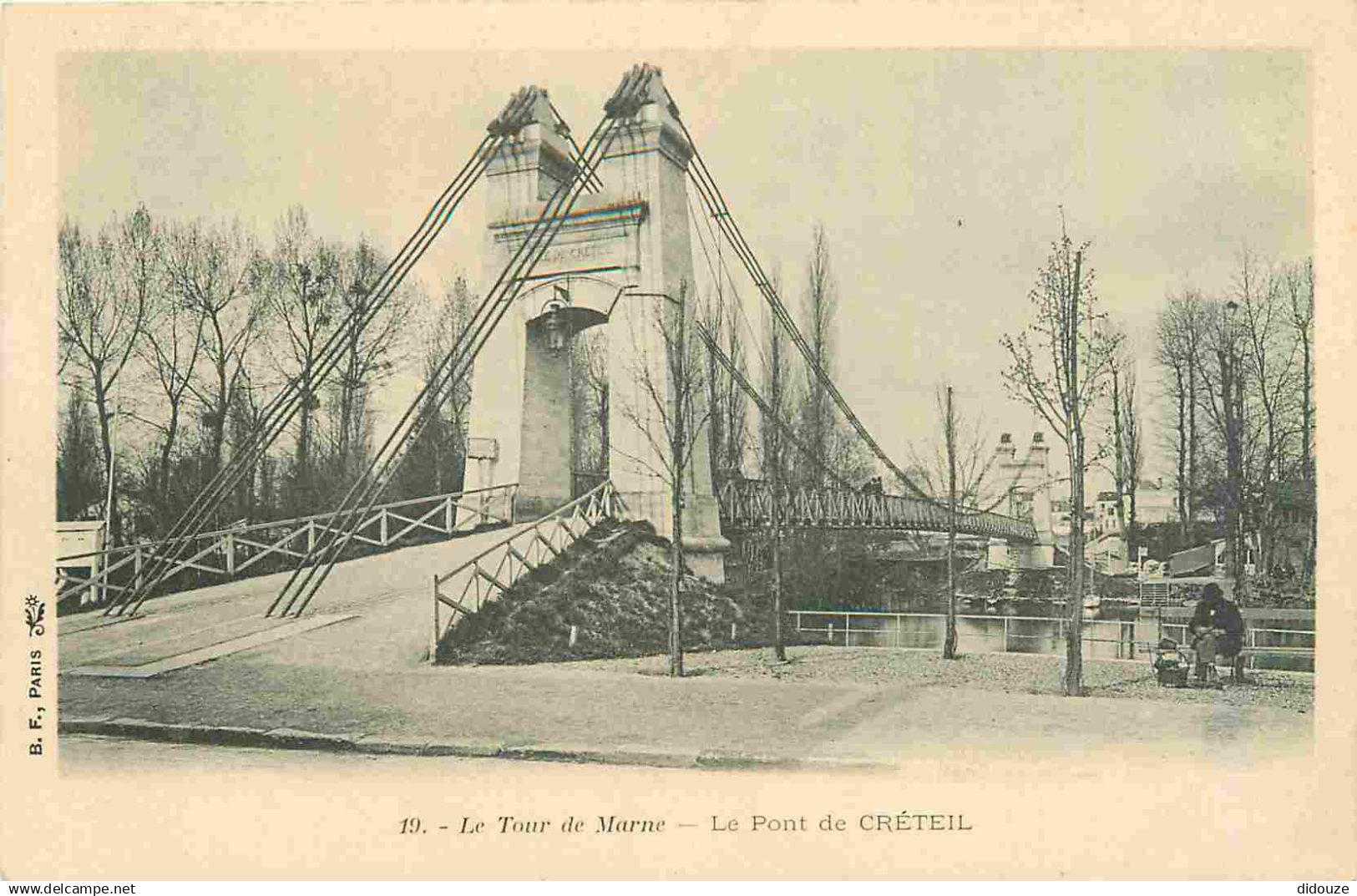 94 - Creteil - Le Tour de Marne - Le Pont de Créteil - Animée - Précurseur - CPA - Voir Scans Recto-Verso