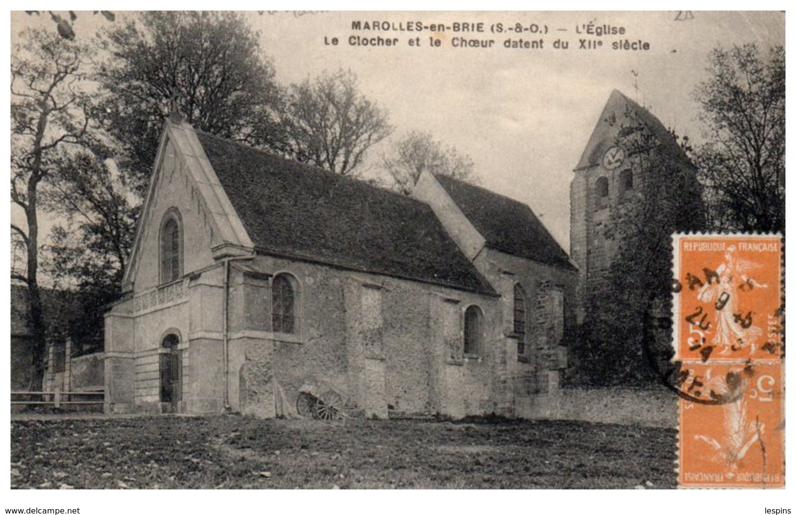 94 - MAROLLES en BRIE -- L'Eglise