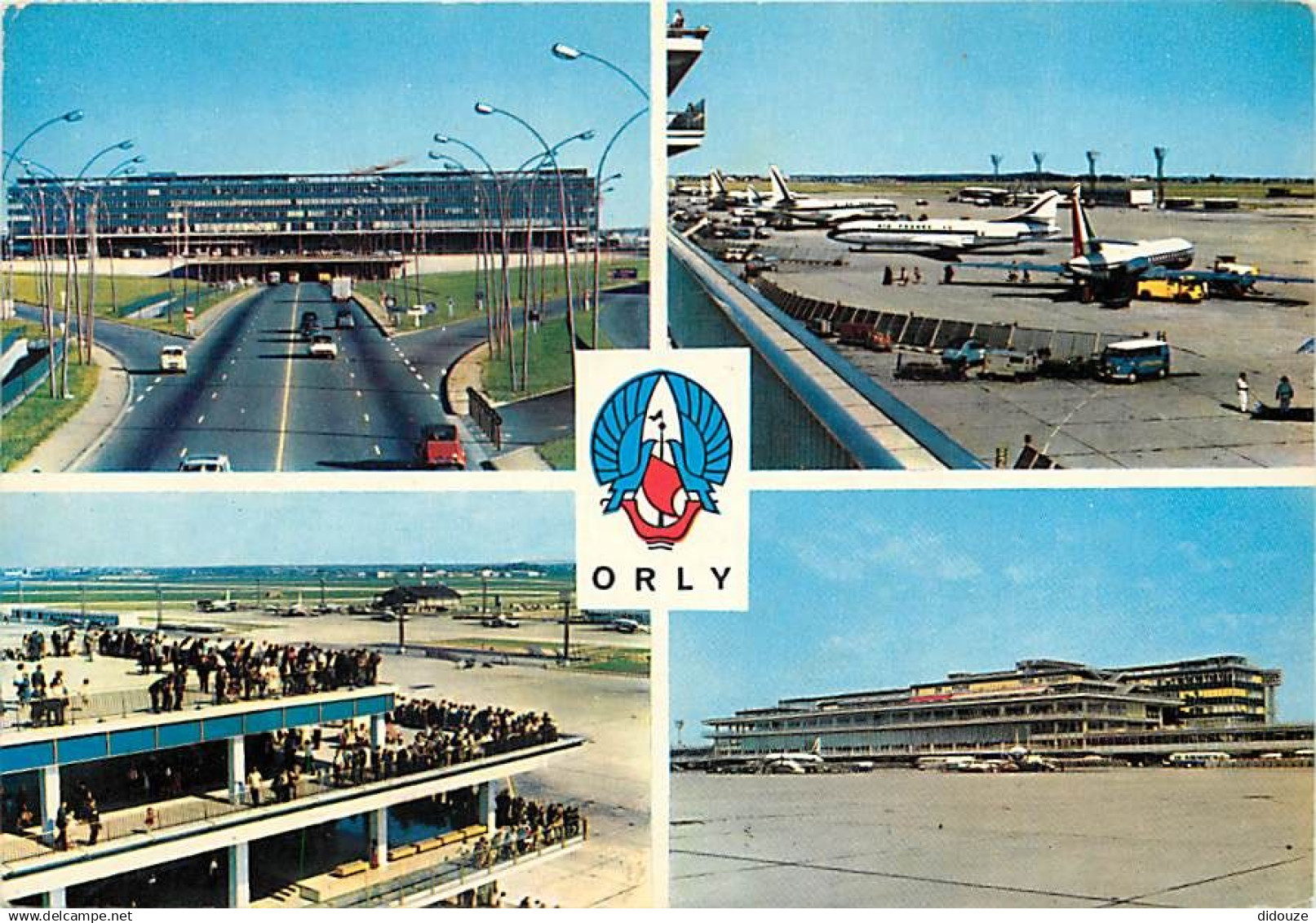 94 - Orly - Aéroport de Paris Orly - Multivues - Automobiles - Avions - CPM - Voir Scans Recto-Verso