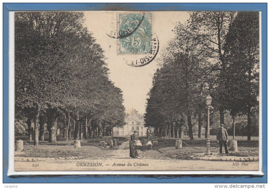 94 - ORMESSON sur MARNE -- Avenue du Château