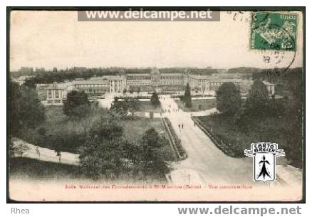 94 Saint-Maurice - Asile National des Convalescents, à St-Maurice (Seine) - Vue Panoramique - cpa