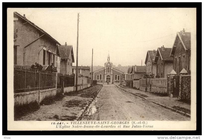 94 Villeneuve-Saint-Georges eglise D94D K94078K C94078C RH090426