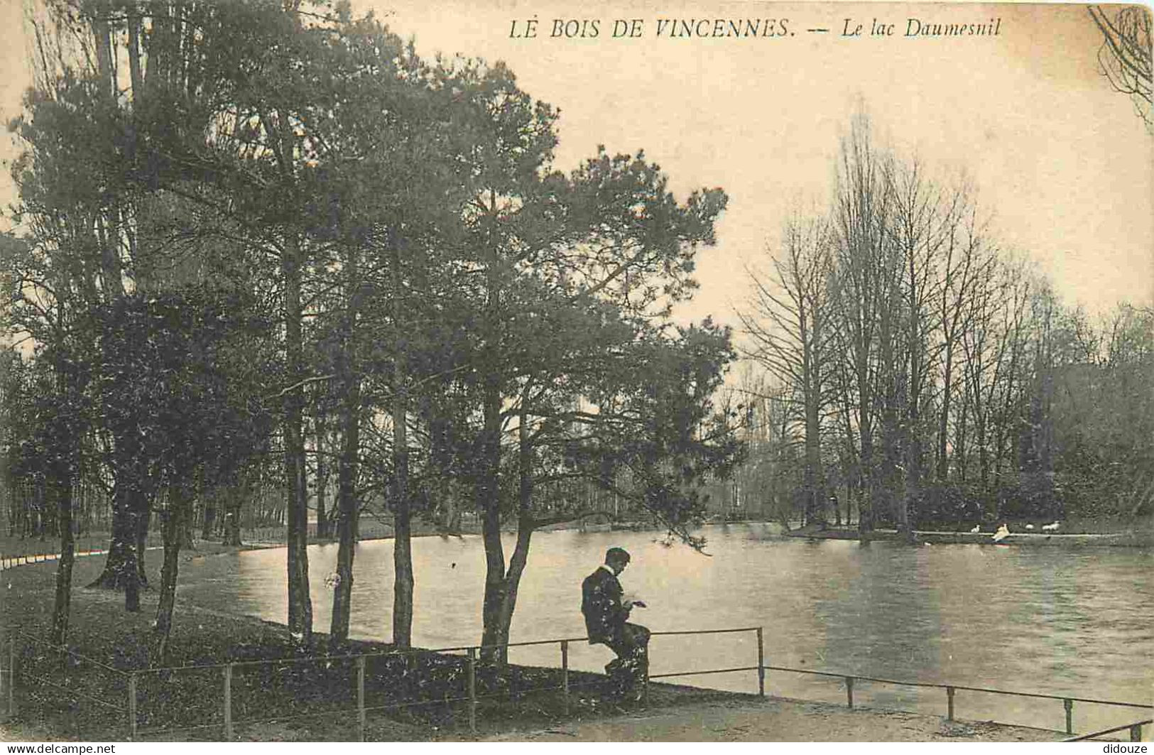 94 - Vincennes - Bois de Vincennes - Lac Daumesnil - Animée - CPA - Voir Scans Recto-Verso