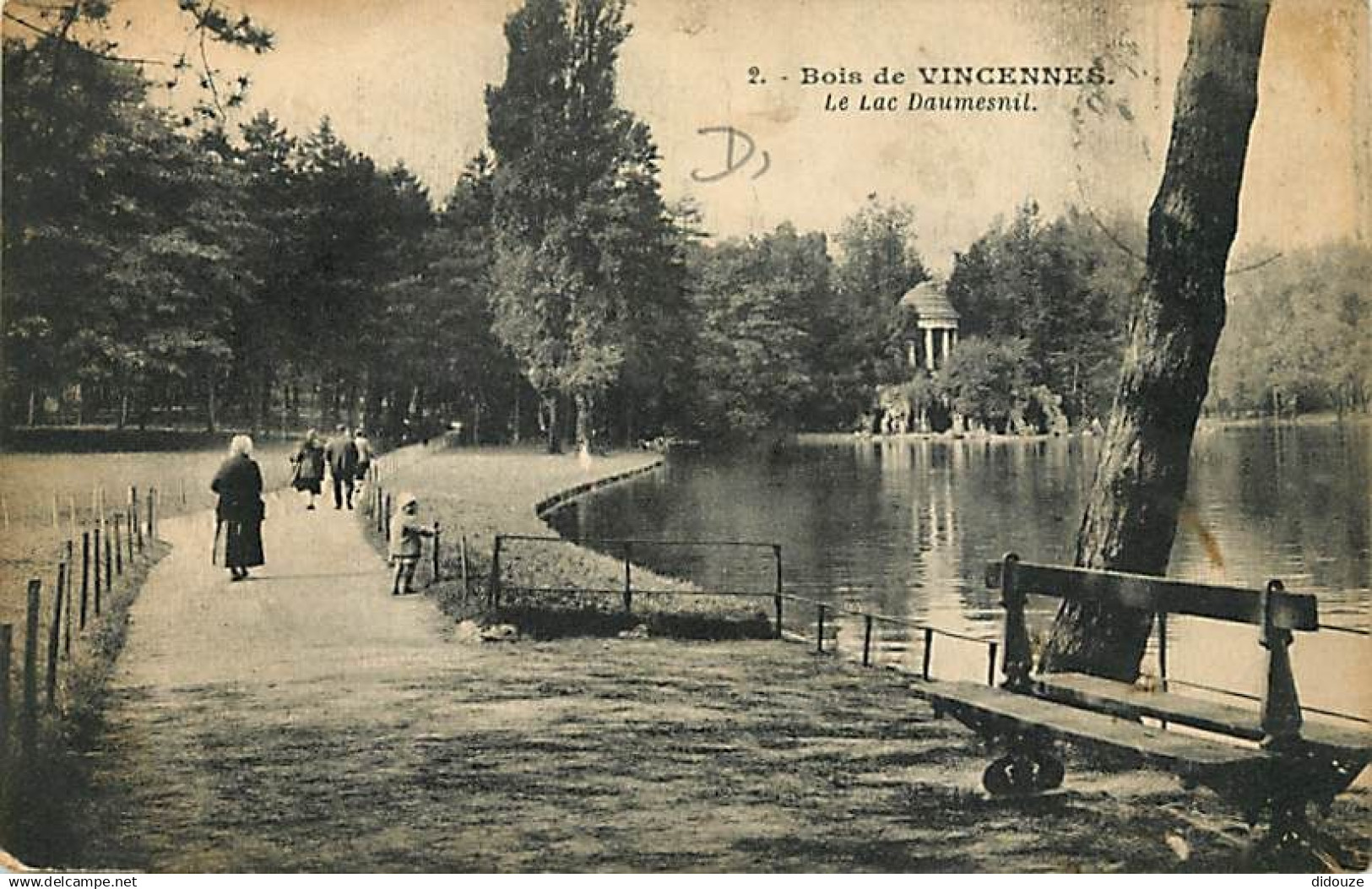 94 - Vincennes - Bois de Vincennes - Le Lac Daumesnil - Animée - CPA - Voir Scans Recto-Verso