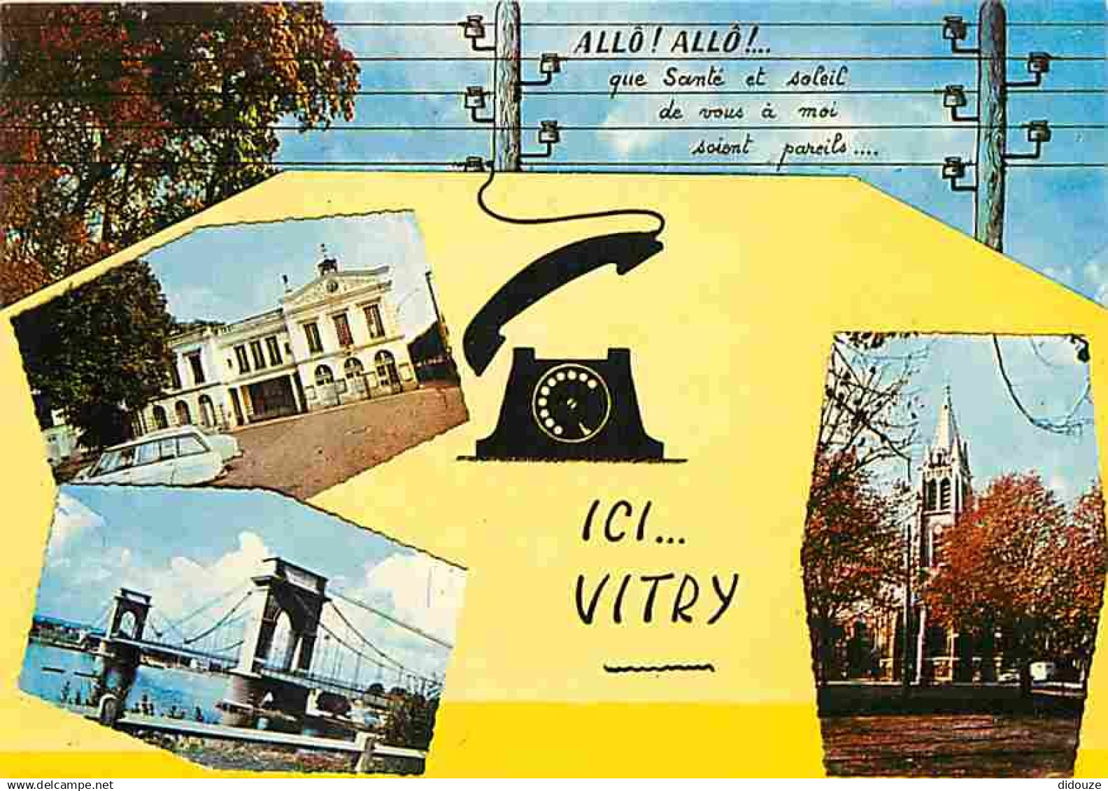 94 - Vitry sur Seine - Multivues - Automobiles - CPM - Voir Scans Recto-Verso