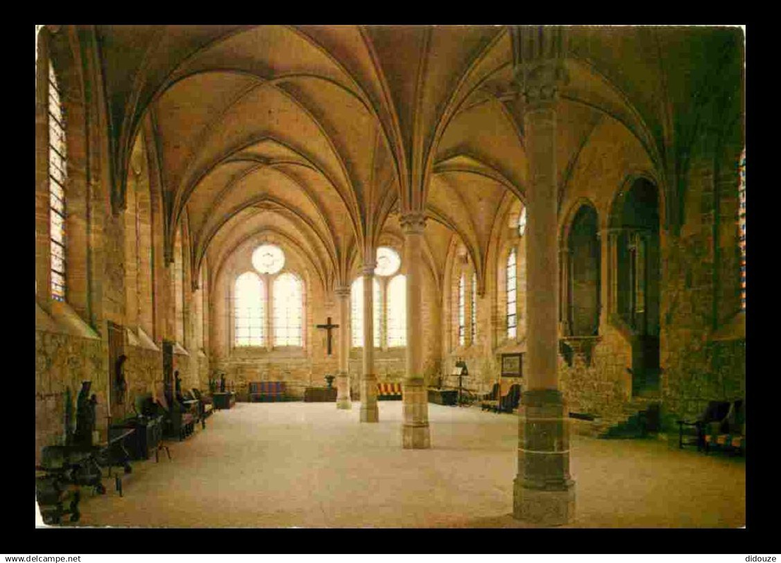 95 - Asnières sur Oise - Abbaye de Royaumont - Ancien réfectoire des moines - CPM - Voir Scans Recto-Verso