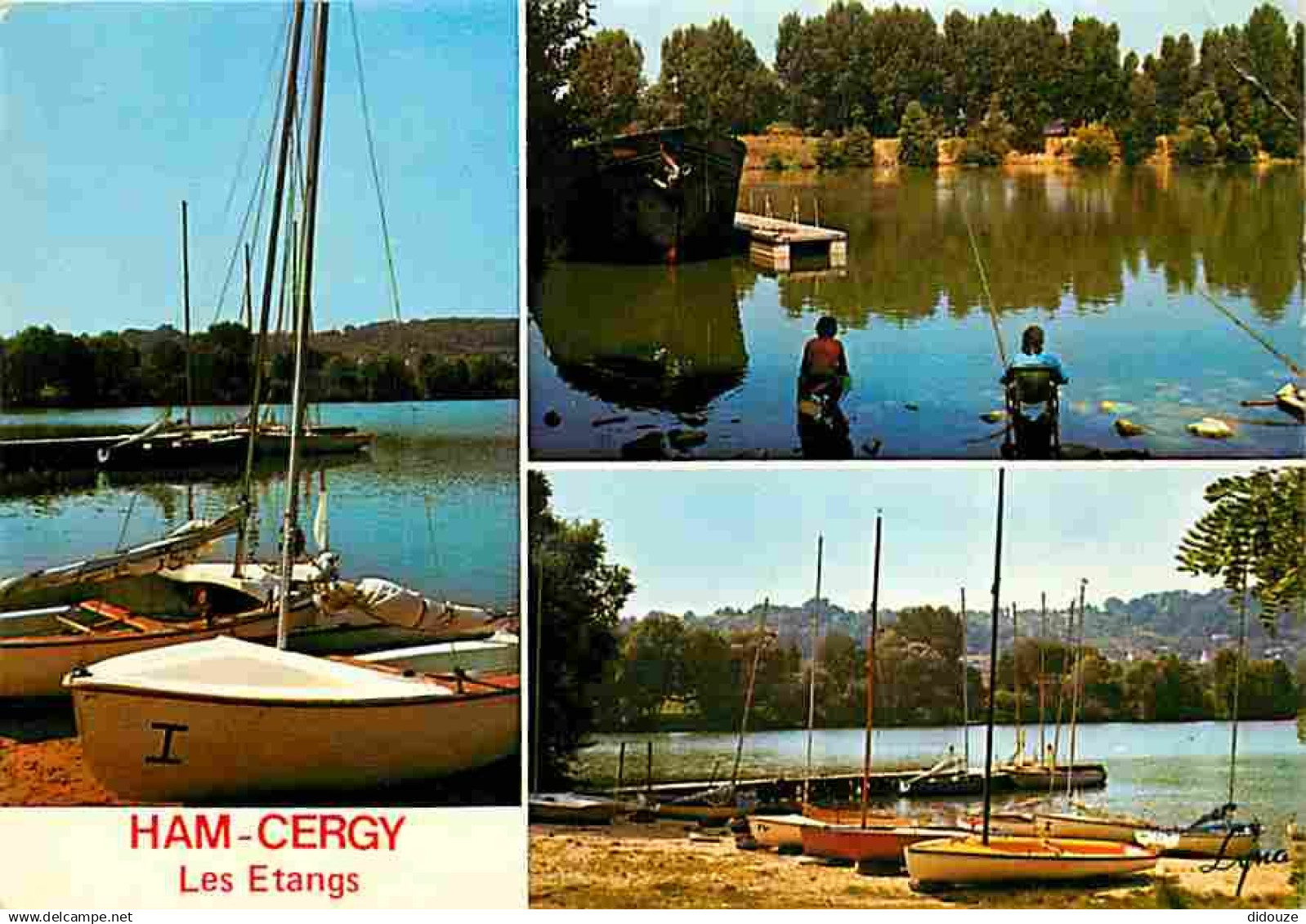 95 - Cergy Pontoise - Ham - Les Etangs - Multivues - CPM - Voir Scans Recto-Verso