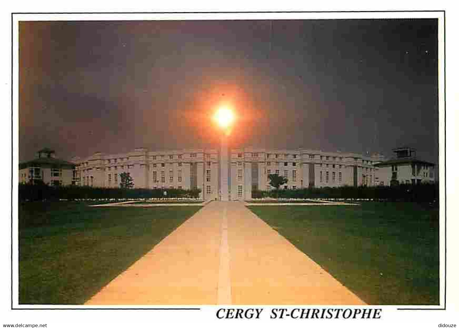 95 - Cergy Pontoise - Saint Christophe - Coucher de soleil sur l'Axe Majeur - Carte Neuve - CPM - Voir Scans Recto-Verso