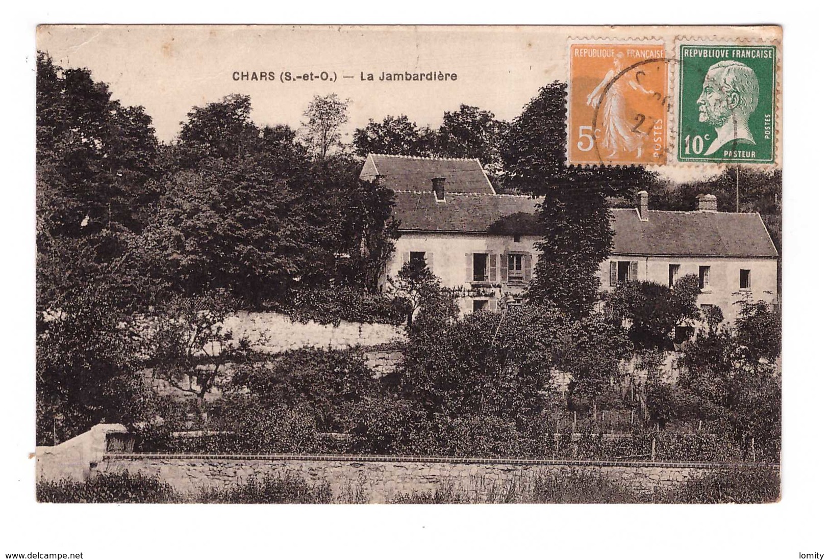 95 chars la jambardiere cpa cachet chars 1925