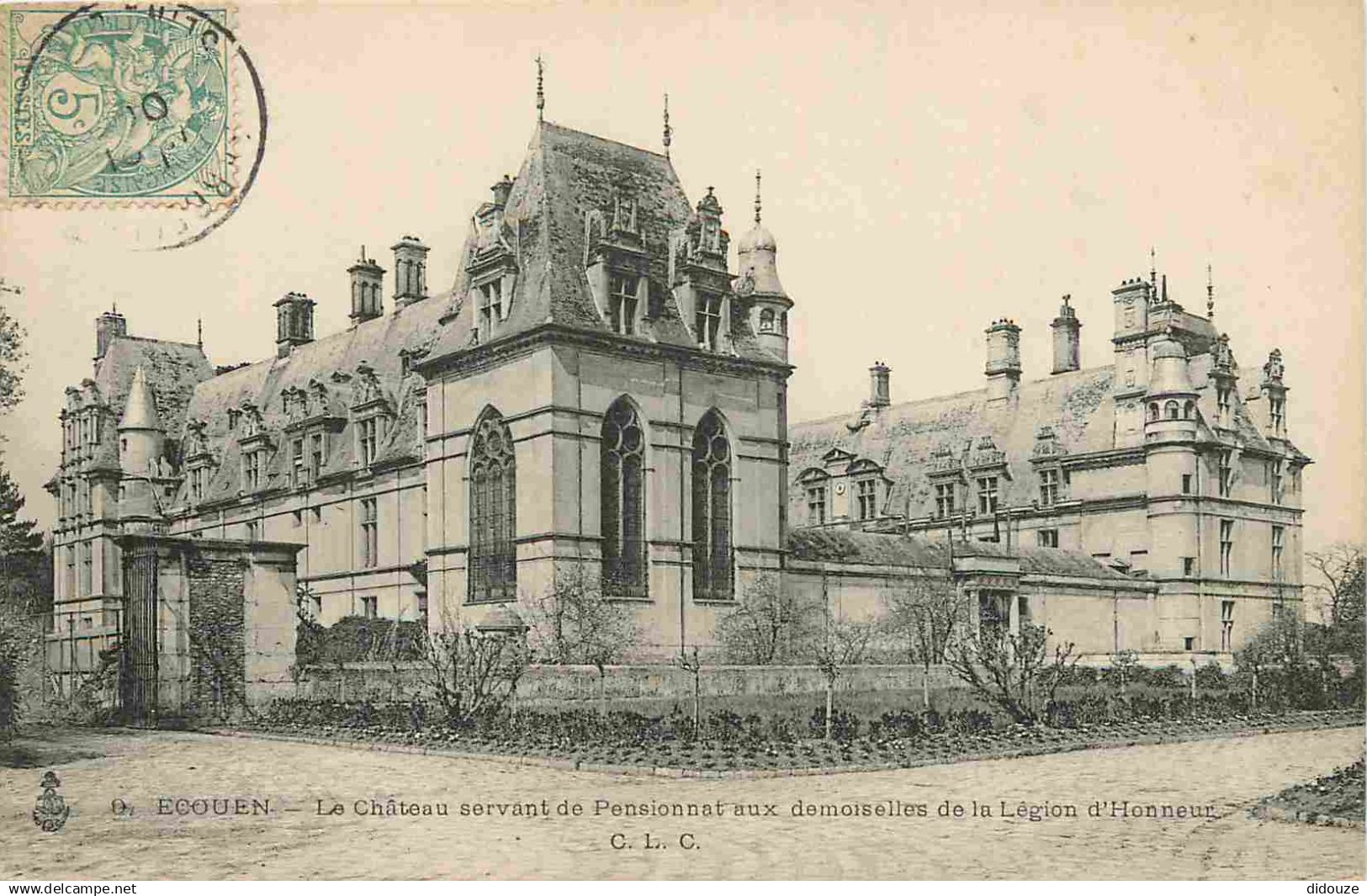 95 - Ecouen - Château de la Légion d'Honneur - CPA - Voir Scans Recto-Verso