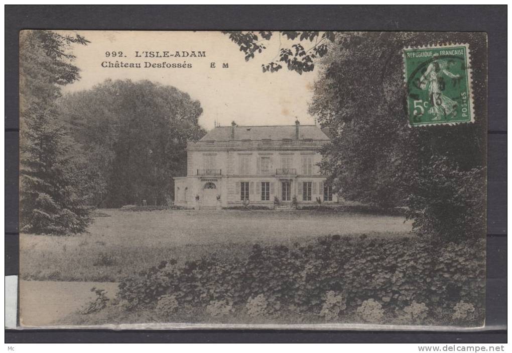 95 - L'Isle Adam - Chateau Desfossés