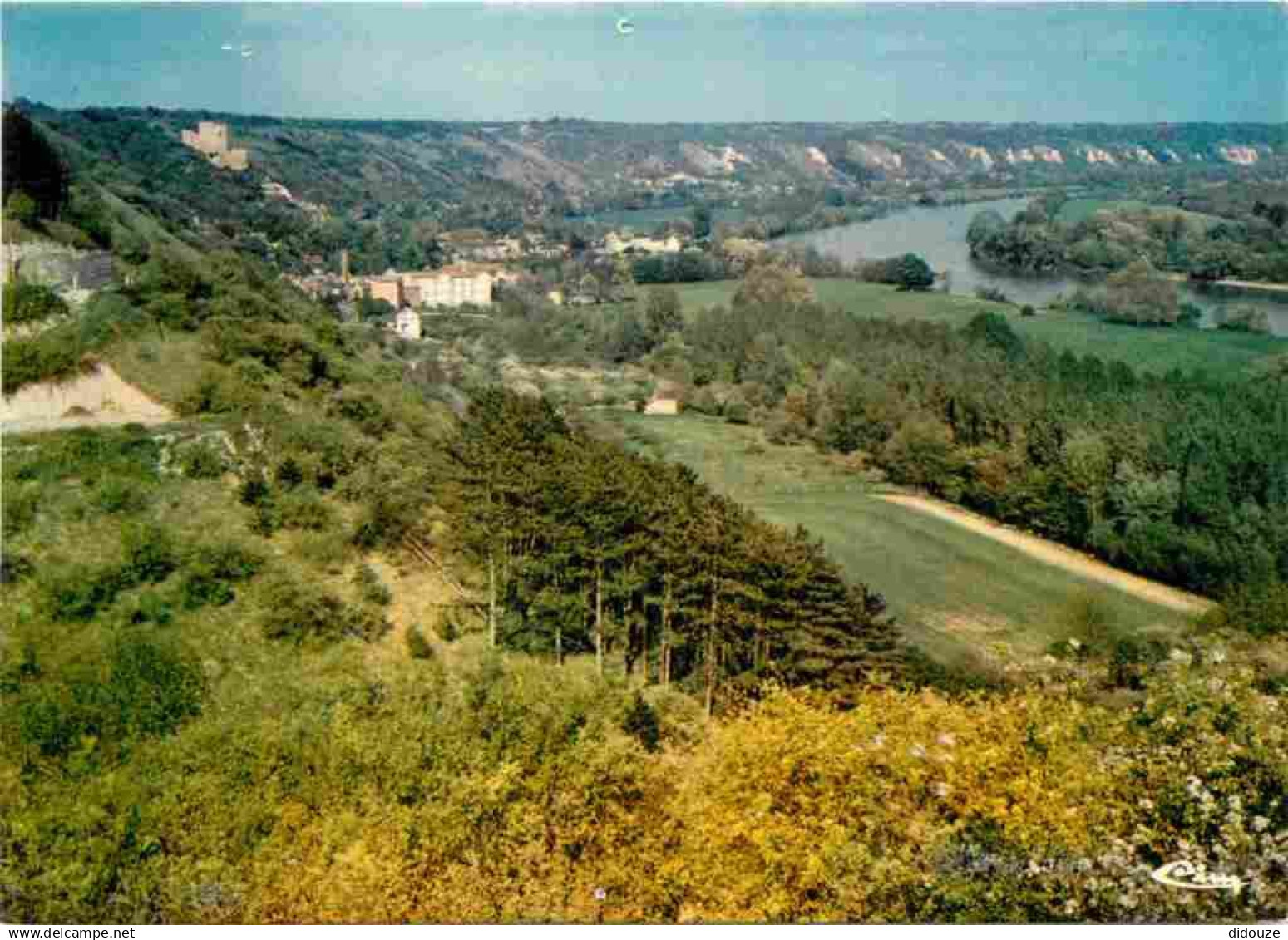 95 - La Roche Guyon - Panorama sur la Seine - CPM - Voir Scans Recto-Verso