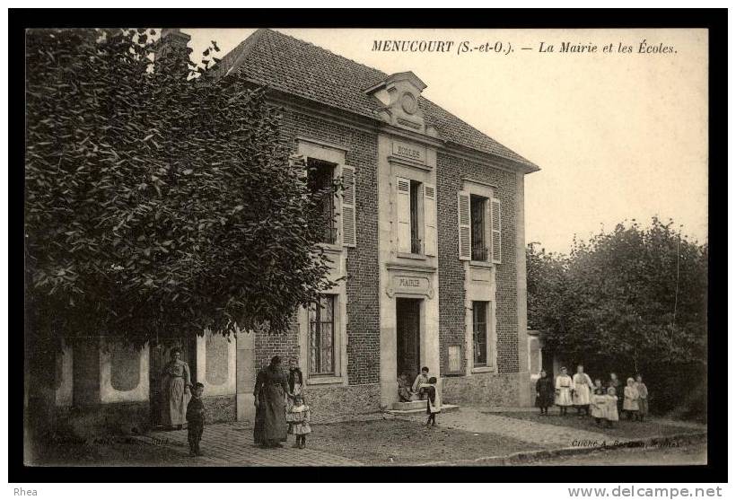 95 Menucourt ecole mairie D95D C95388C RH091033