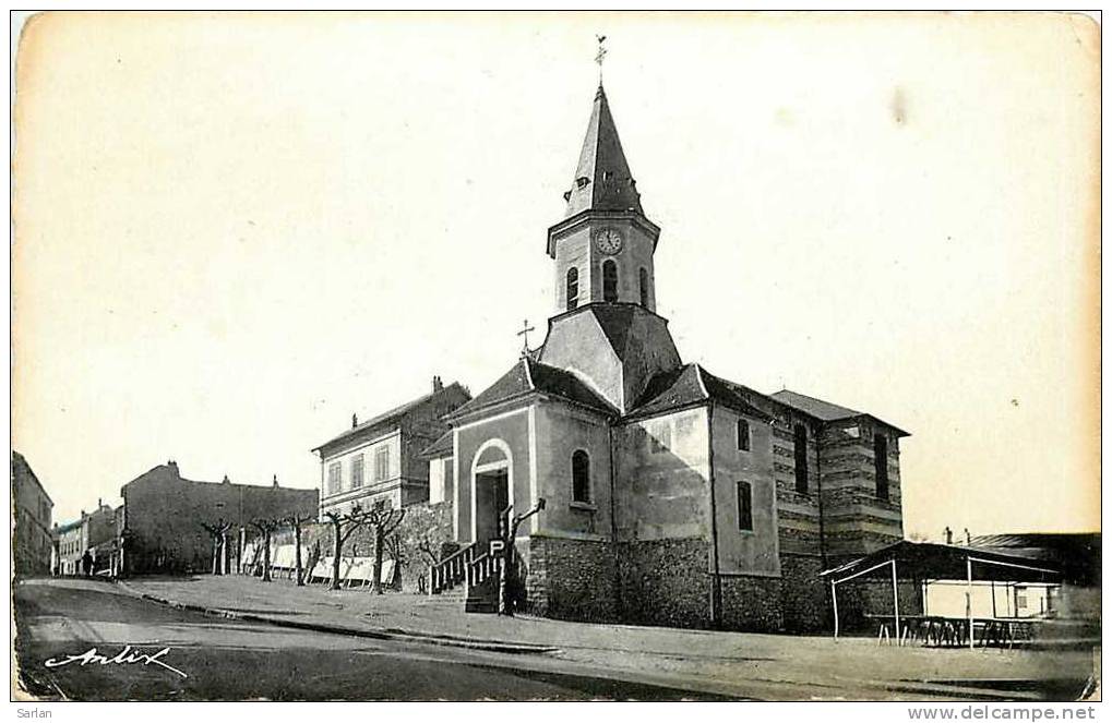 95 , MONTIGNY LES CORMEILLES , L'église  , *5249