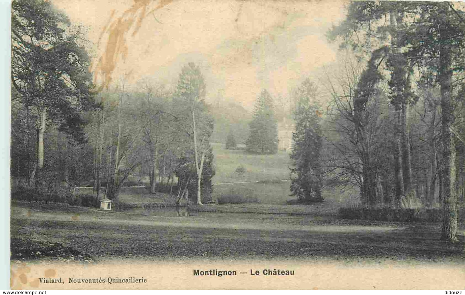 95 - Montlignon - Le Château - CPA - Voir Scans Recto-Verso