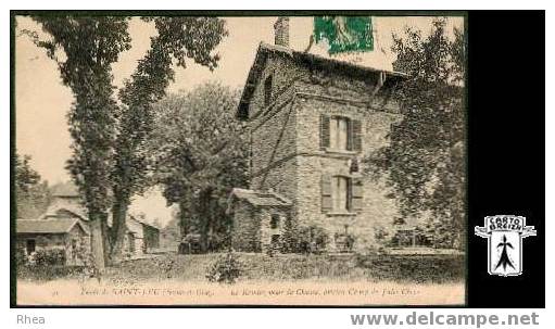 95 Saint-Leu-la-Forêt - 91  Forêt de SAINT-LEU (Seine-et-Oise) - Le Rendez-Vous de Chasse, ancien Camp de Ju Rhea D95D