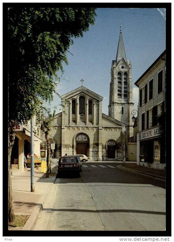 95 Saint-Leu-la-Forêt eglise societe generale banque D95D K95563K C95563C RH079862