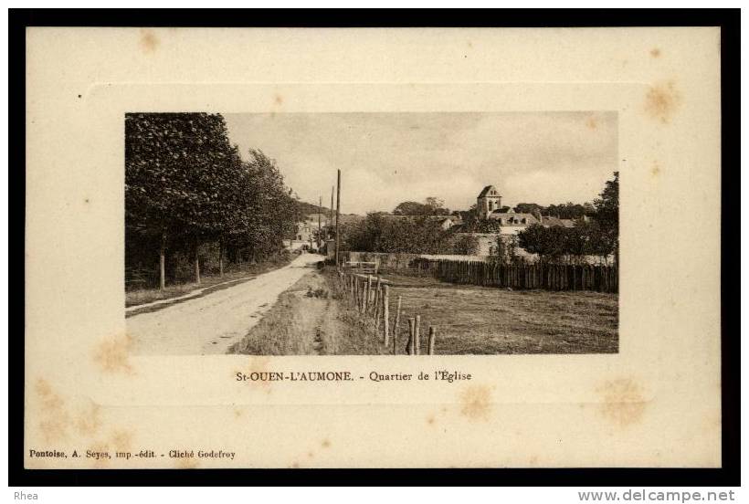 95 Saint-Ouen-l'Aumône eglise D95D K95572K C95572C RH091337