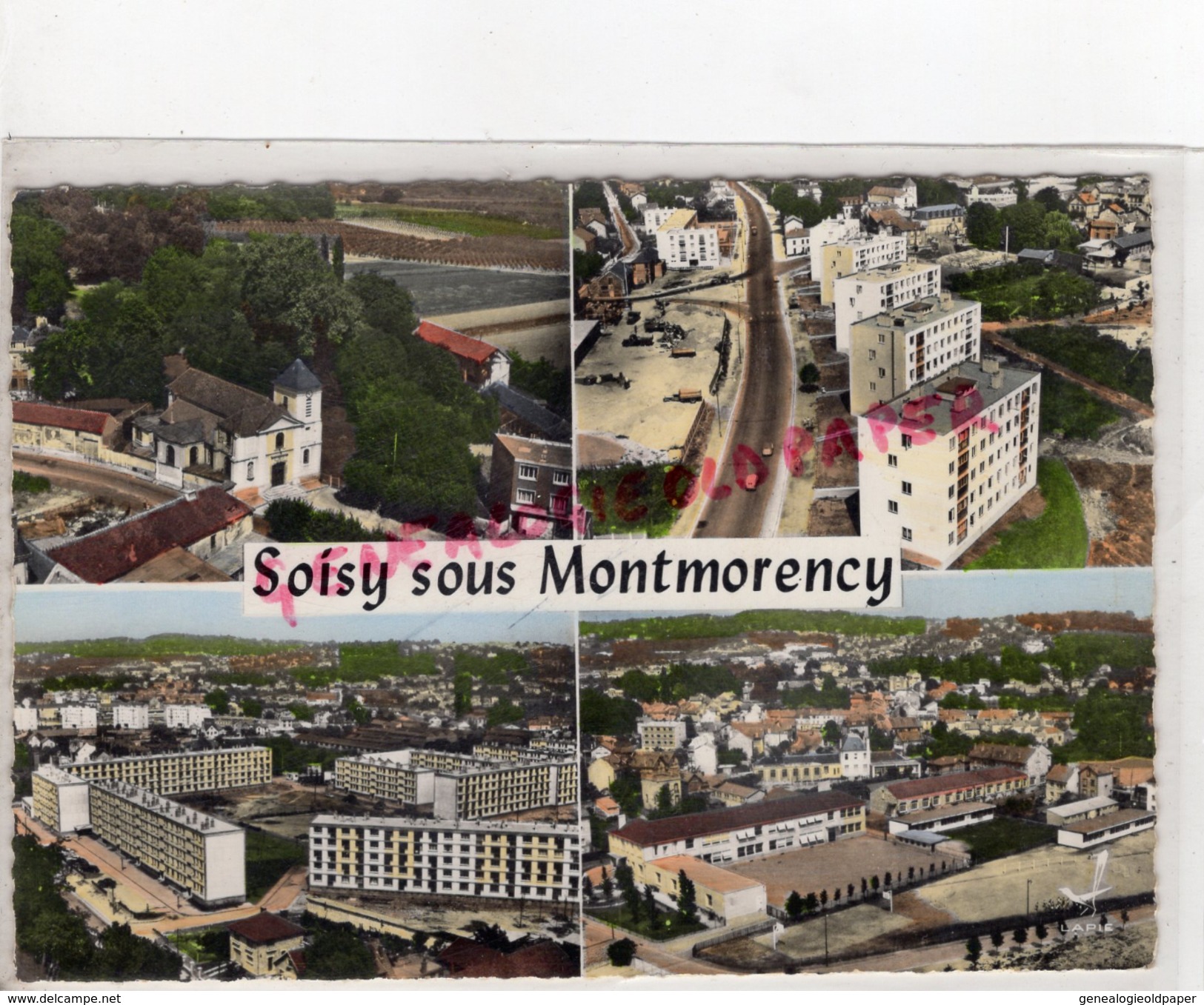 95 - SOISY SOUS MONTMORENCY - VUE AERIENNE