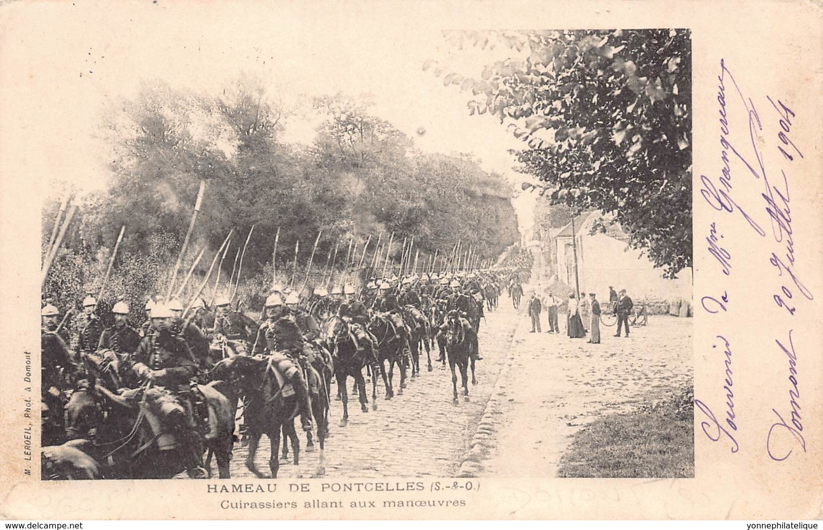 95 - Val d'Oise - 10114 - DOMONT - Cuirassiers - hameau de Pontcelles