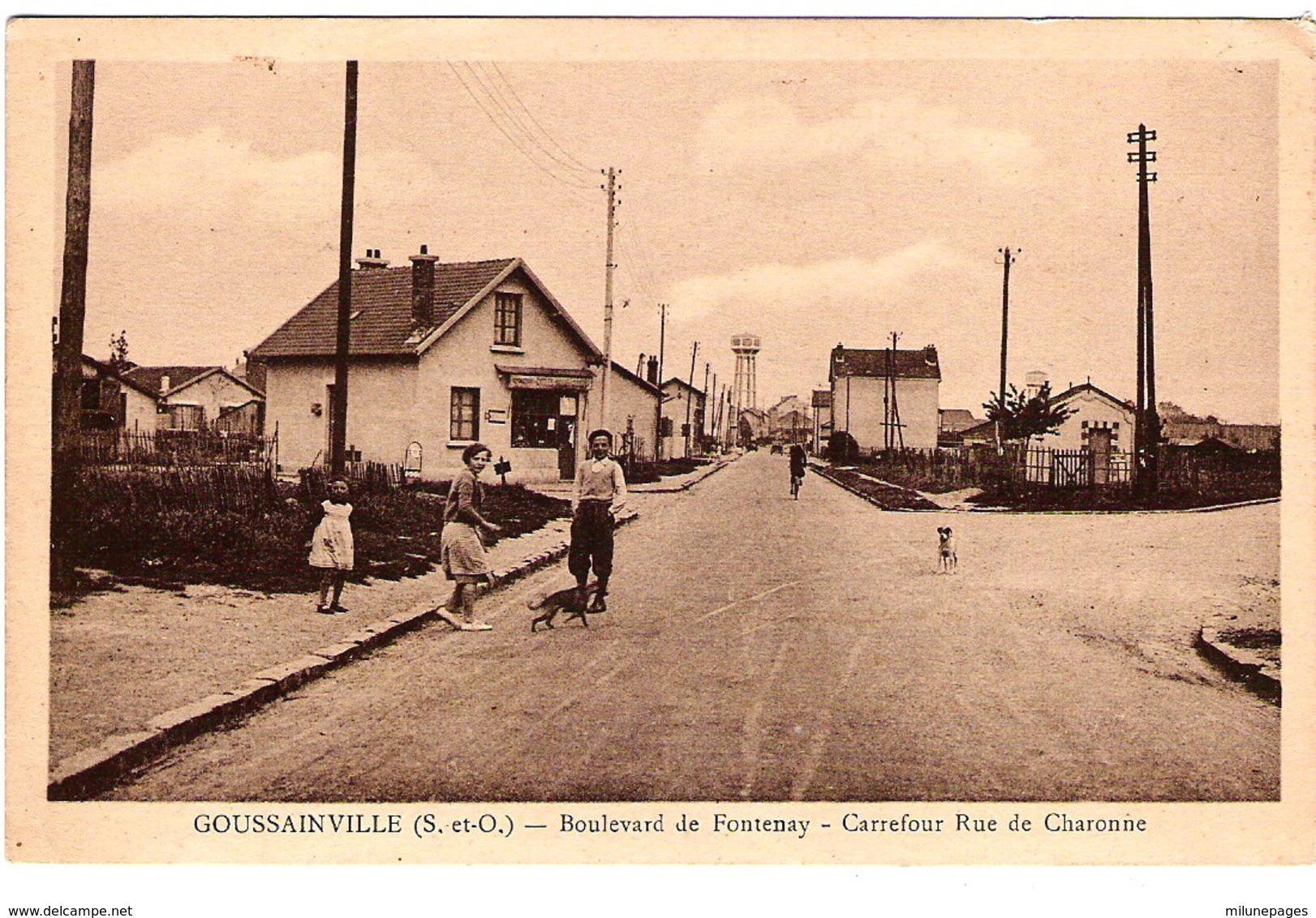 95 VAL d'OISE Carrefour Rue de Charonne Bld de Fontenay à GOUSSAINVILLE