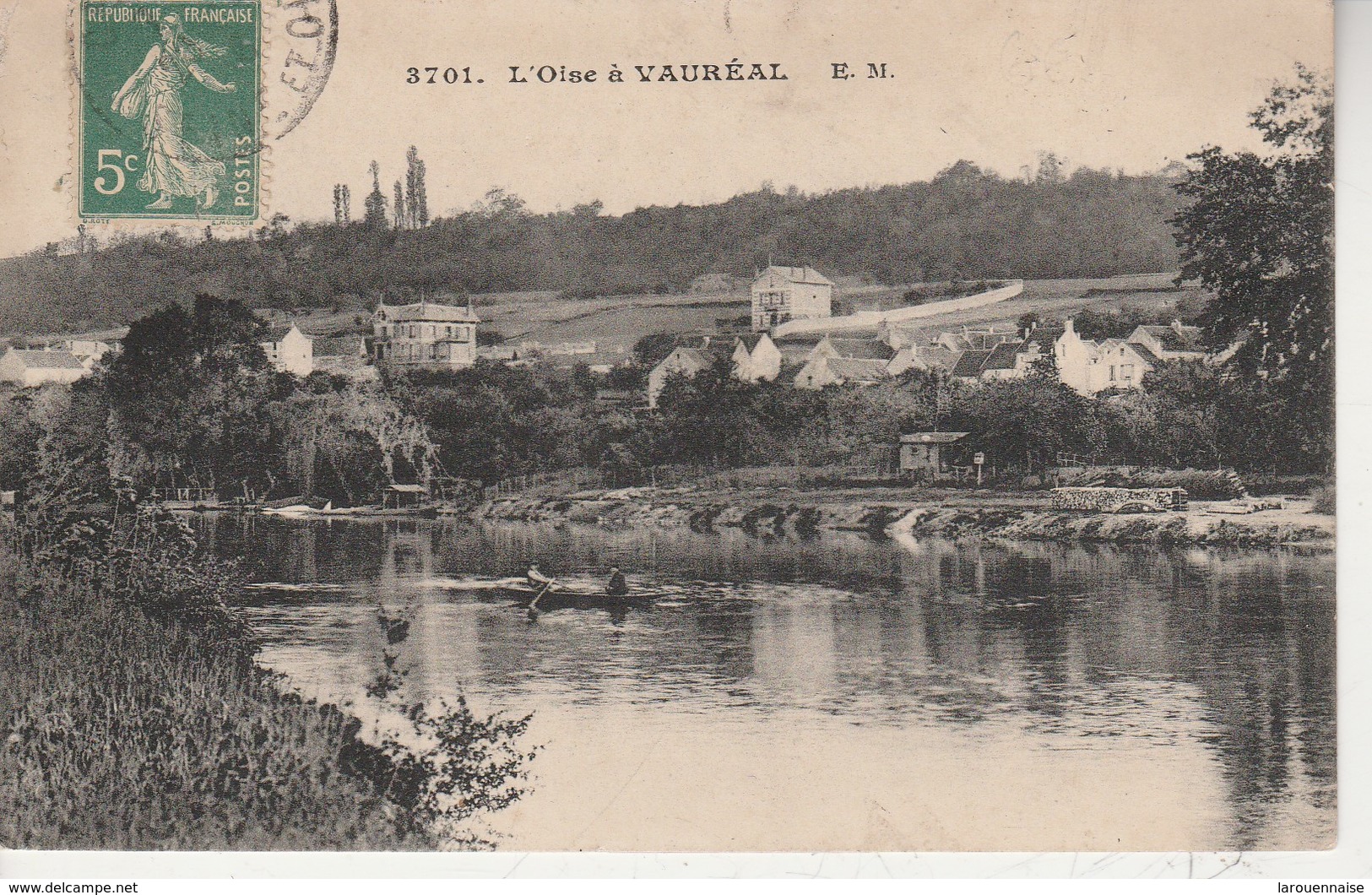 95 - VAUREAL - L' Oise à Vauréal