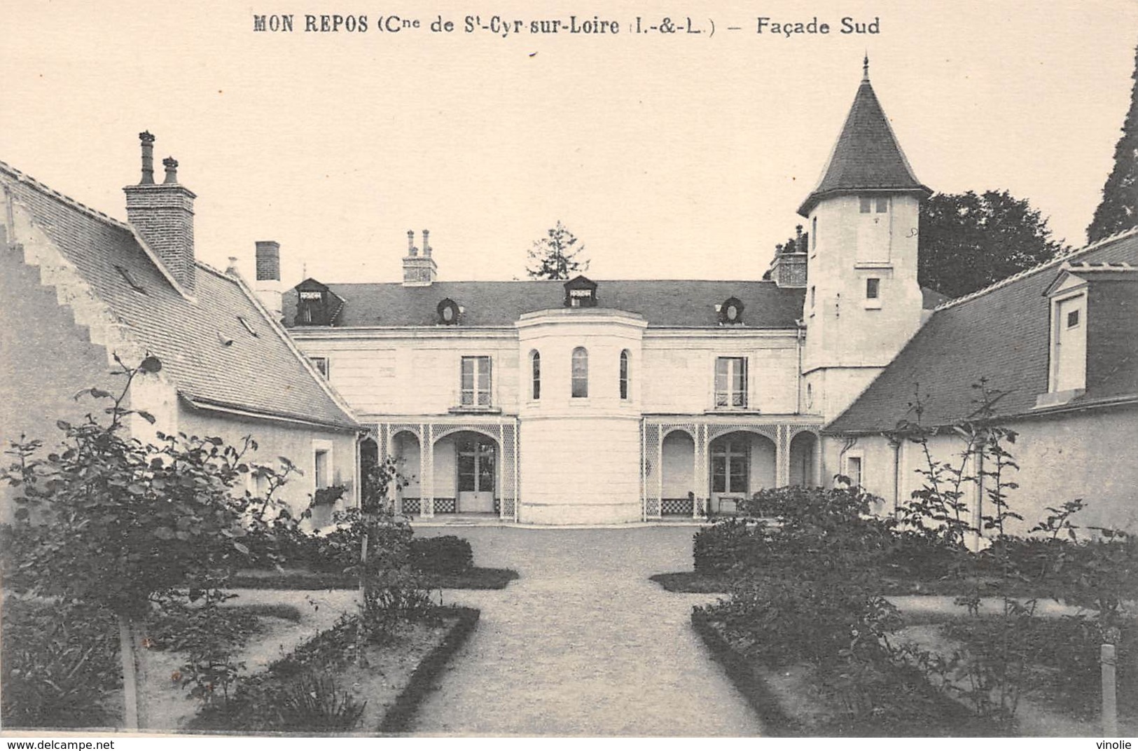 A-19-134 : SAINT-CYR SUR LOIRE. CHATEAU MON REPOS.