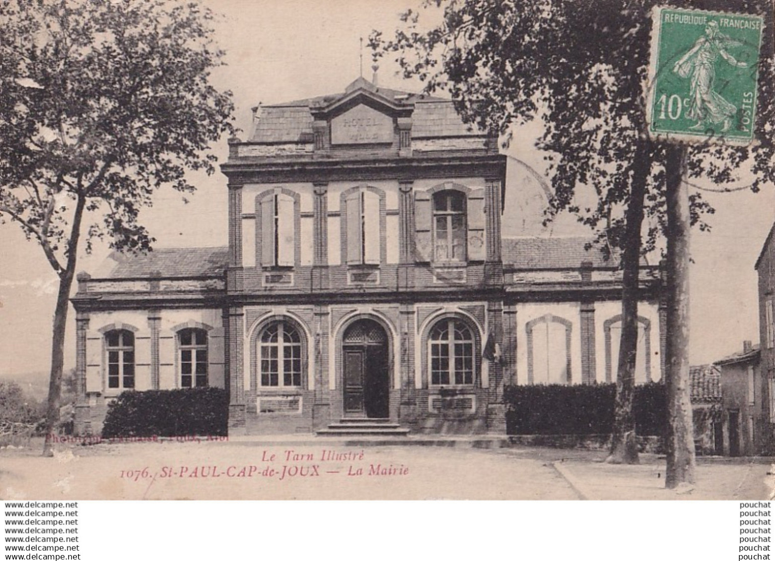 A10-81) SAINT PAUL CAP DE JOUX (TARN) LA MAIRIE