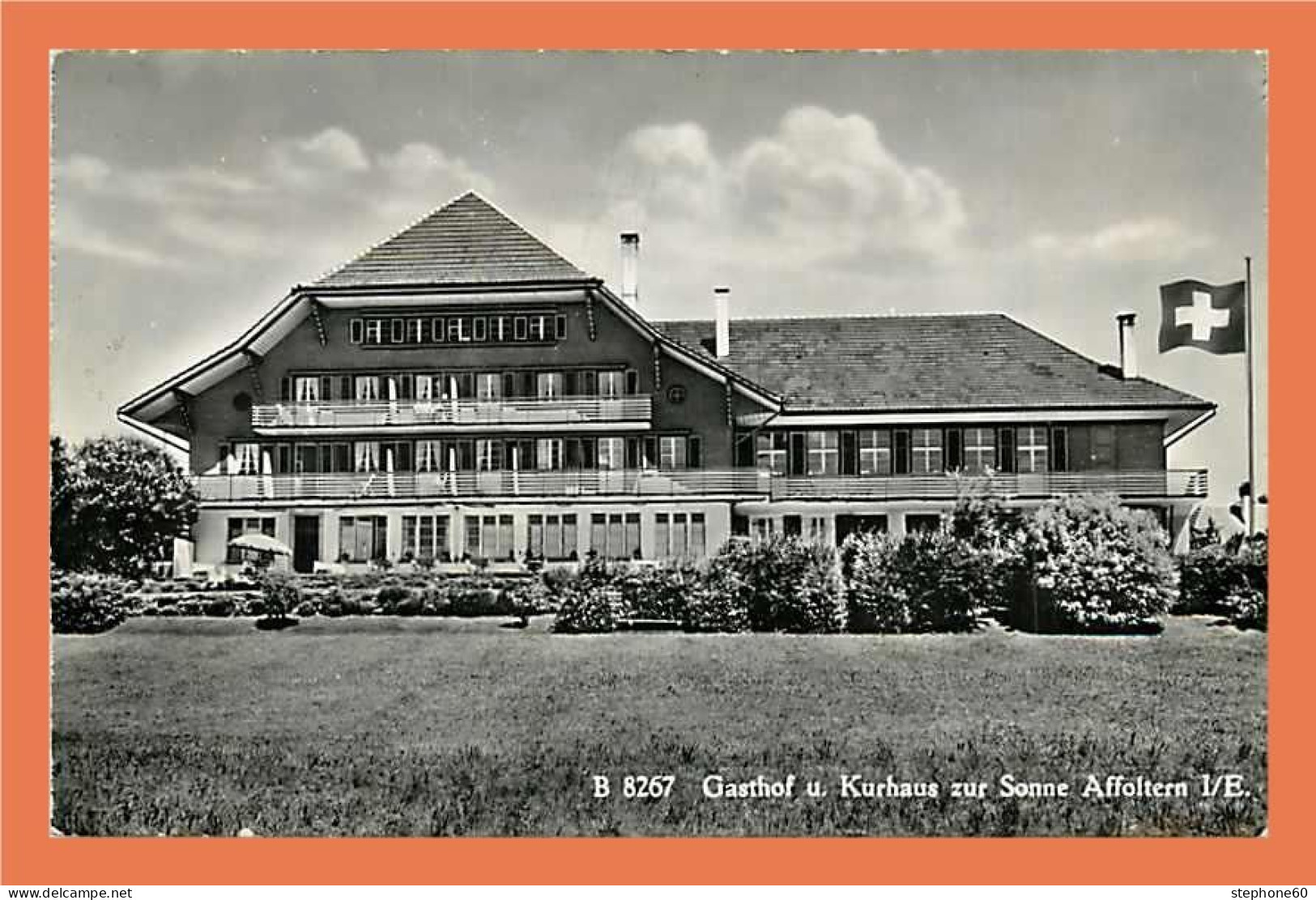 a283 / 395 Suisse - AFFOLTERN - Gasthof u. Kurhaus zur Sonne Affoltern