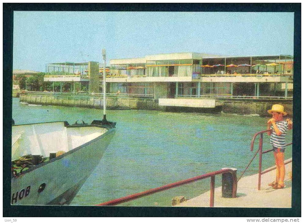 A5395 / Anhialo Pomorie  - 1976  CASINO KASINO , COFFEE BAR RESTAURANT - Bulgaria Bulgarie Bulgarien Bulgarije