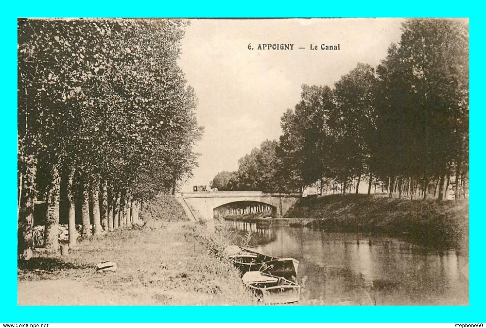 a802 / 187 89 - APPOIGNY Le Canal