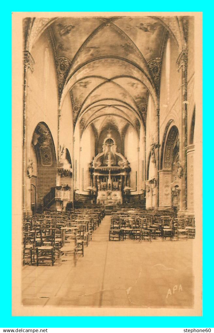 a816 / 545 82 - SAINT NICOLAS DE LA GRAVE Intérieur de l'Eglise