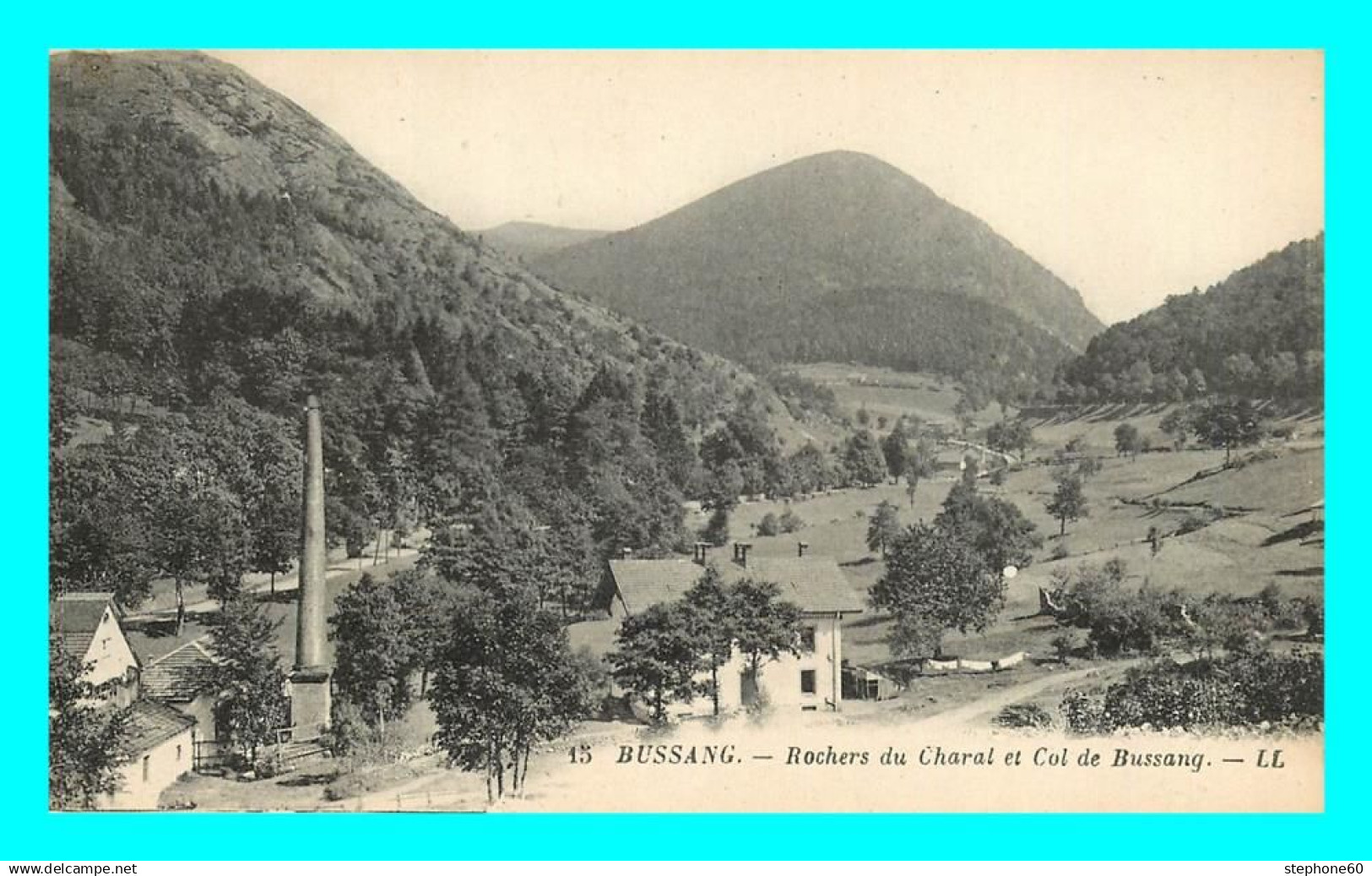 a844 / 115 88 - BUSSANG Rochers du Charal et Col de Bussang