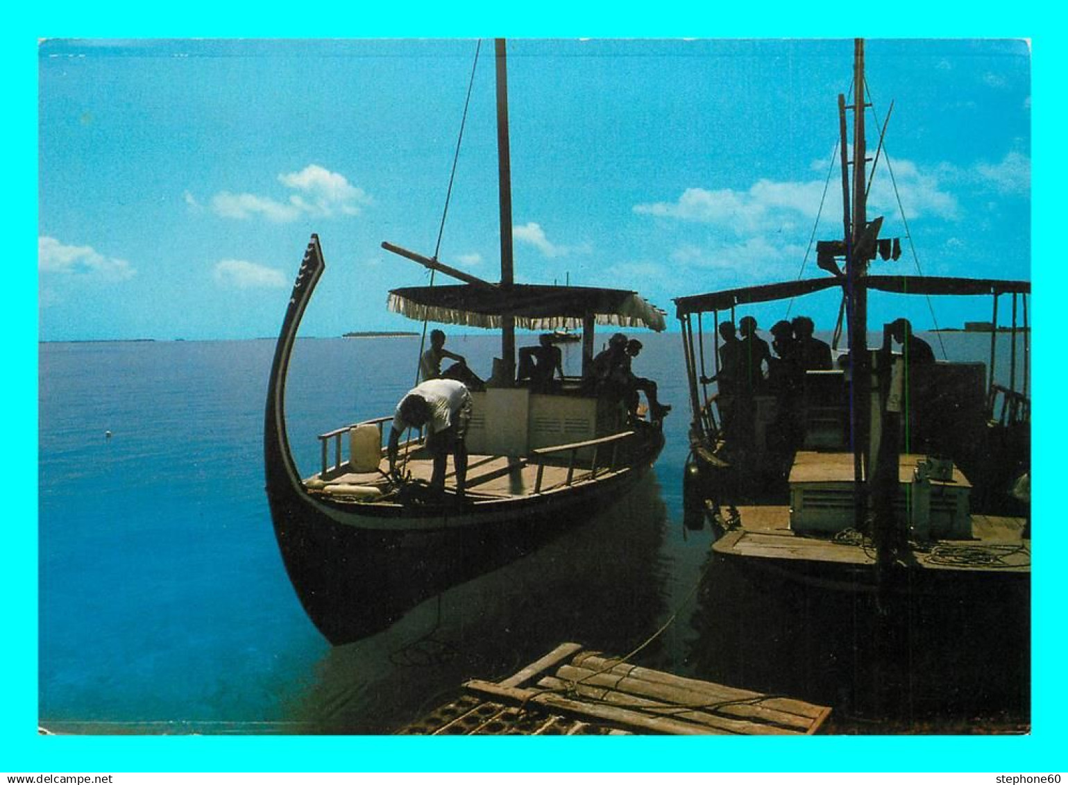 a856 / 485 MALDIVES DHONI'S ( Bateau )