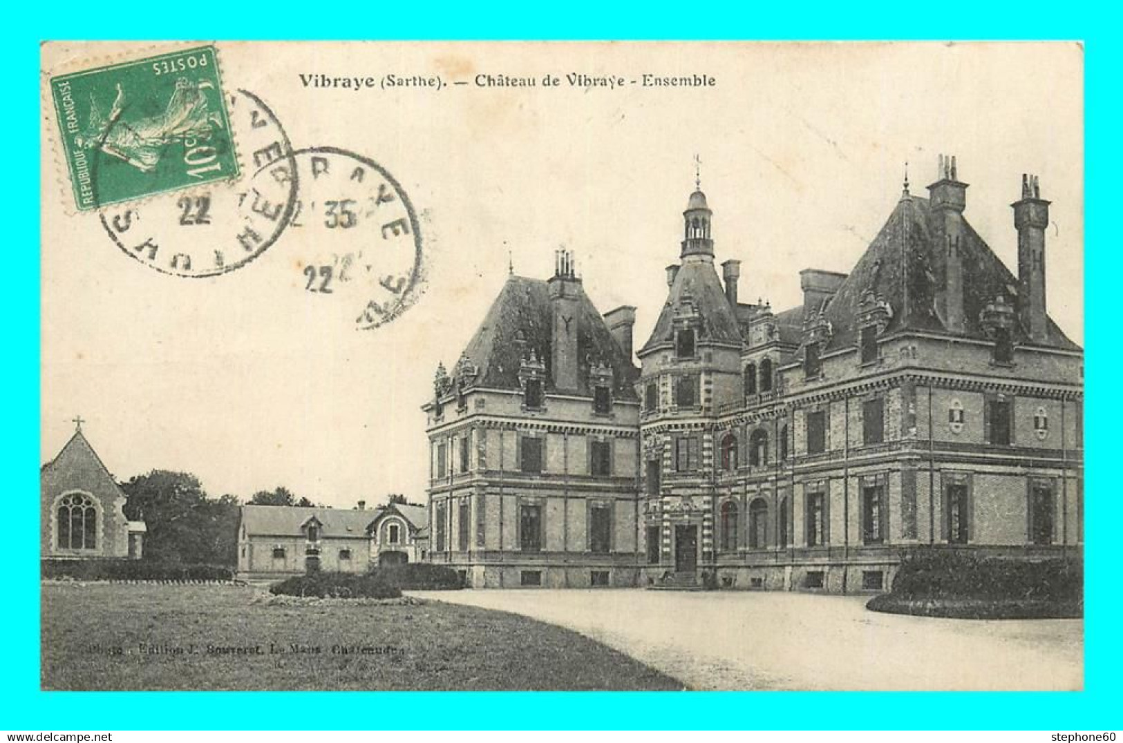 a867 / 211 72 - VIBRAYE Chateau de Vibraye Ensemble