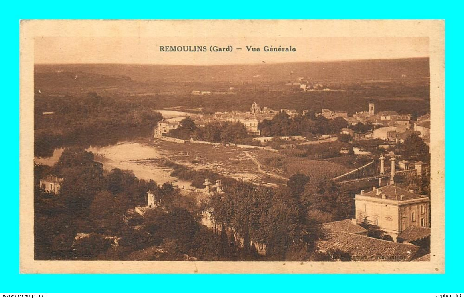 a890 / 421 30 - REMOULINS Vue generale