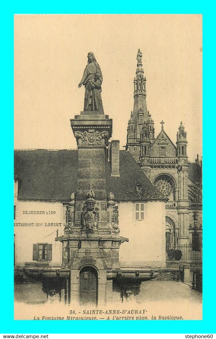 a896 / 481 56 - SAINTE ANNE D'AURAY Fontaine Miraculeuse