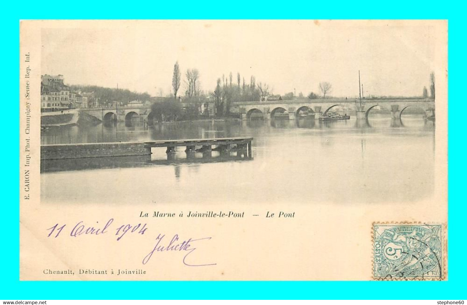 a897 / 051 94 - JOINVILLE LE PONT La Marne - Le Pont