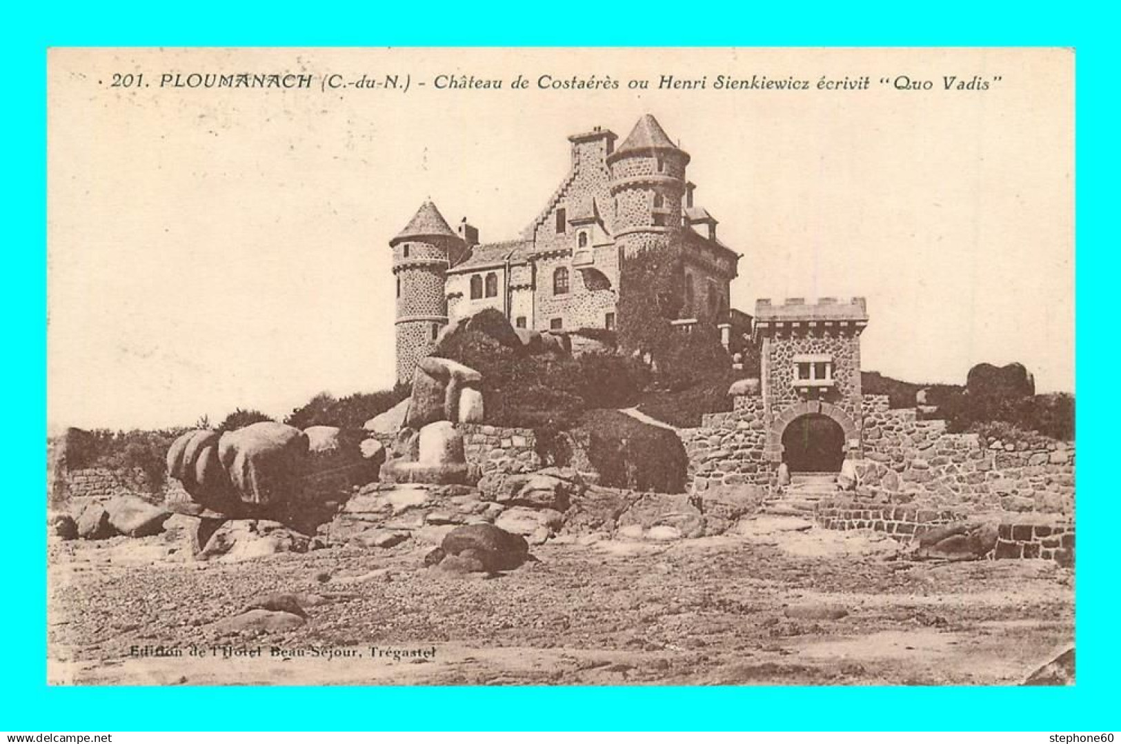 a906 / 613 22 - PLOUMANAC'H Chateau de Costaeres