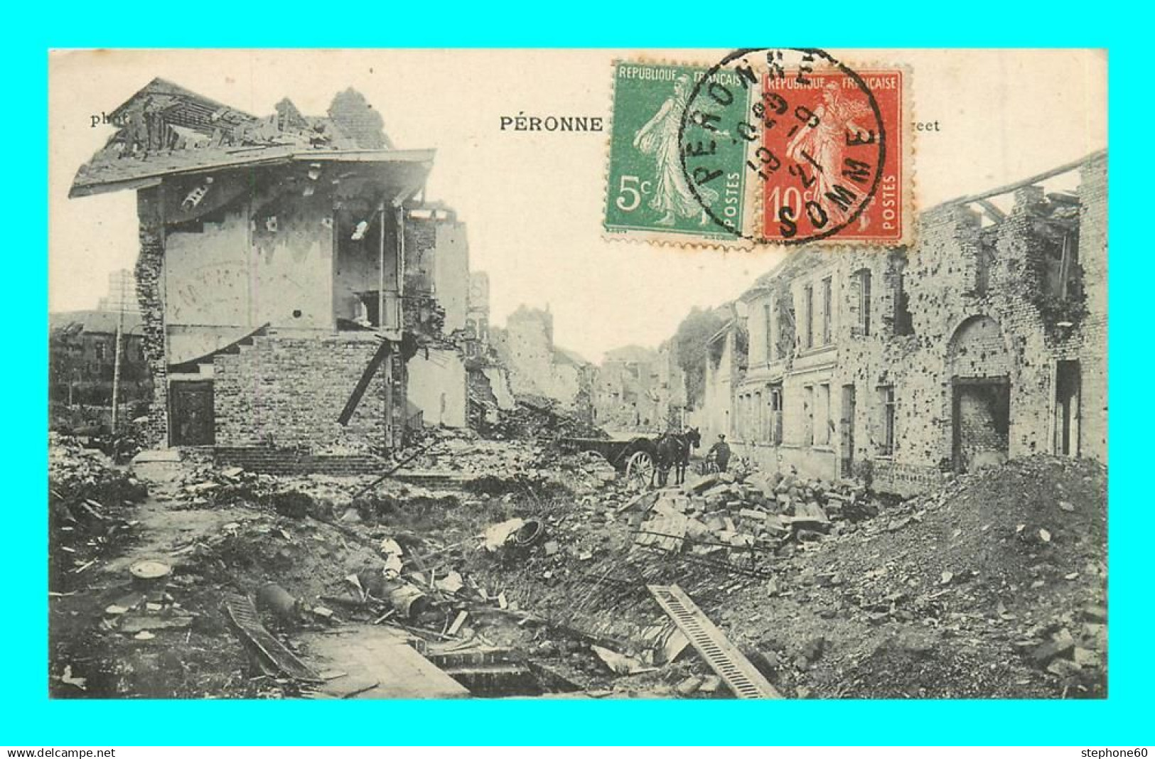 a908 / 089 80 - PERONNE - Guerre 1914