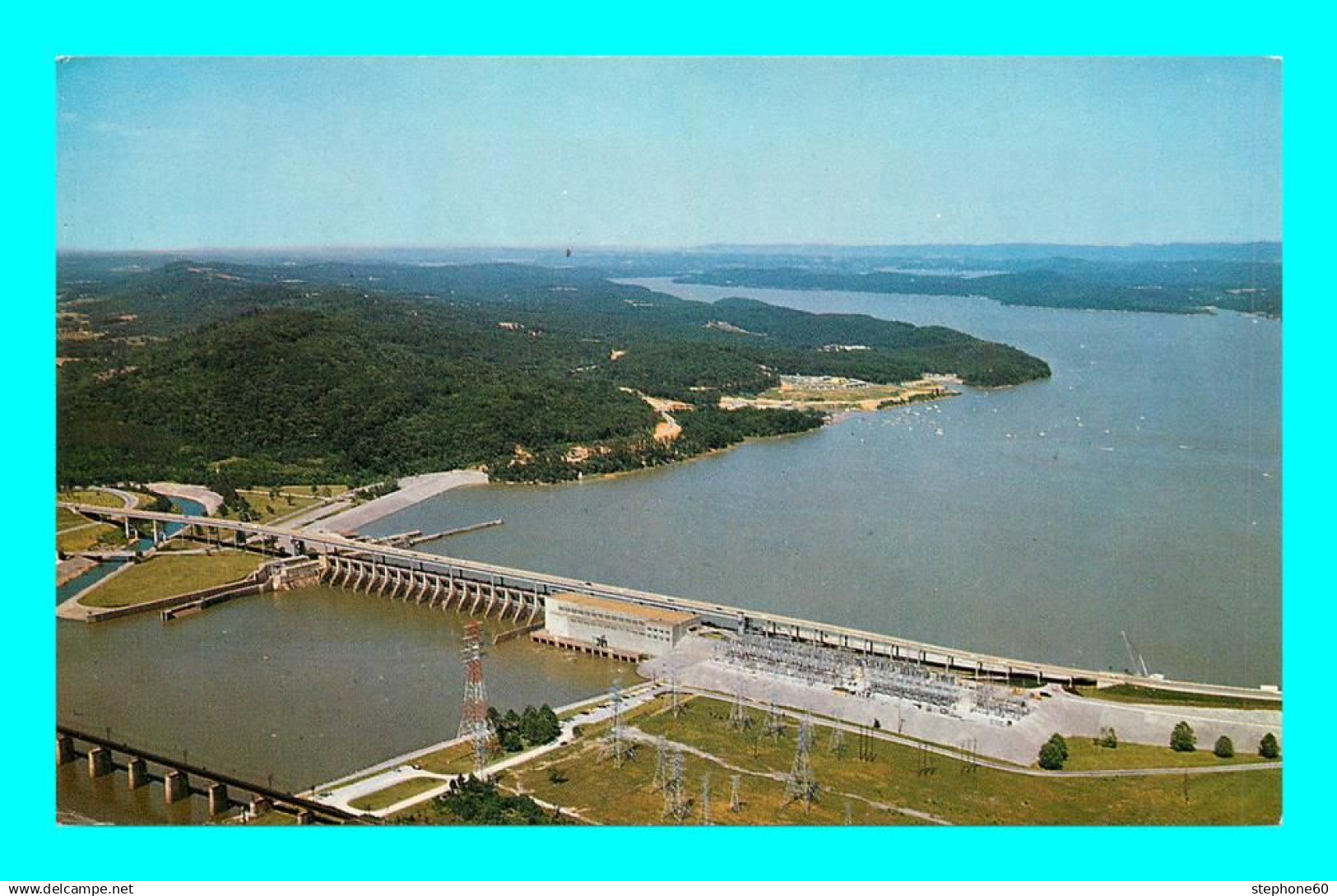 a912 / 515 CHATTANOOGA Tennesee CHICKAMAUGA DAM AND LAKE