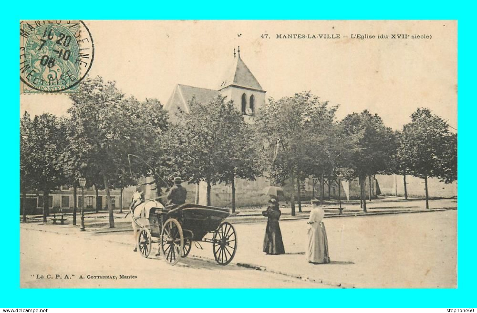 a934 / 101 78 - MANTES LA VILLE Eglise