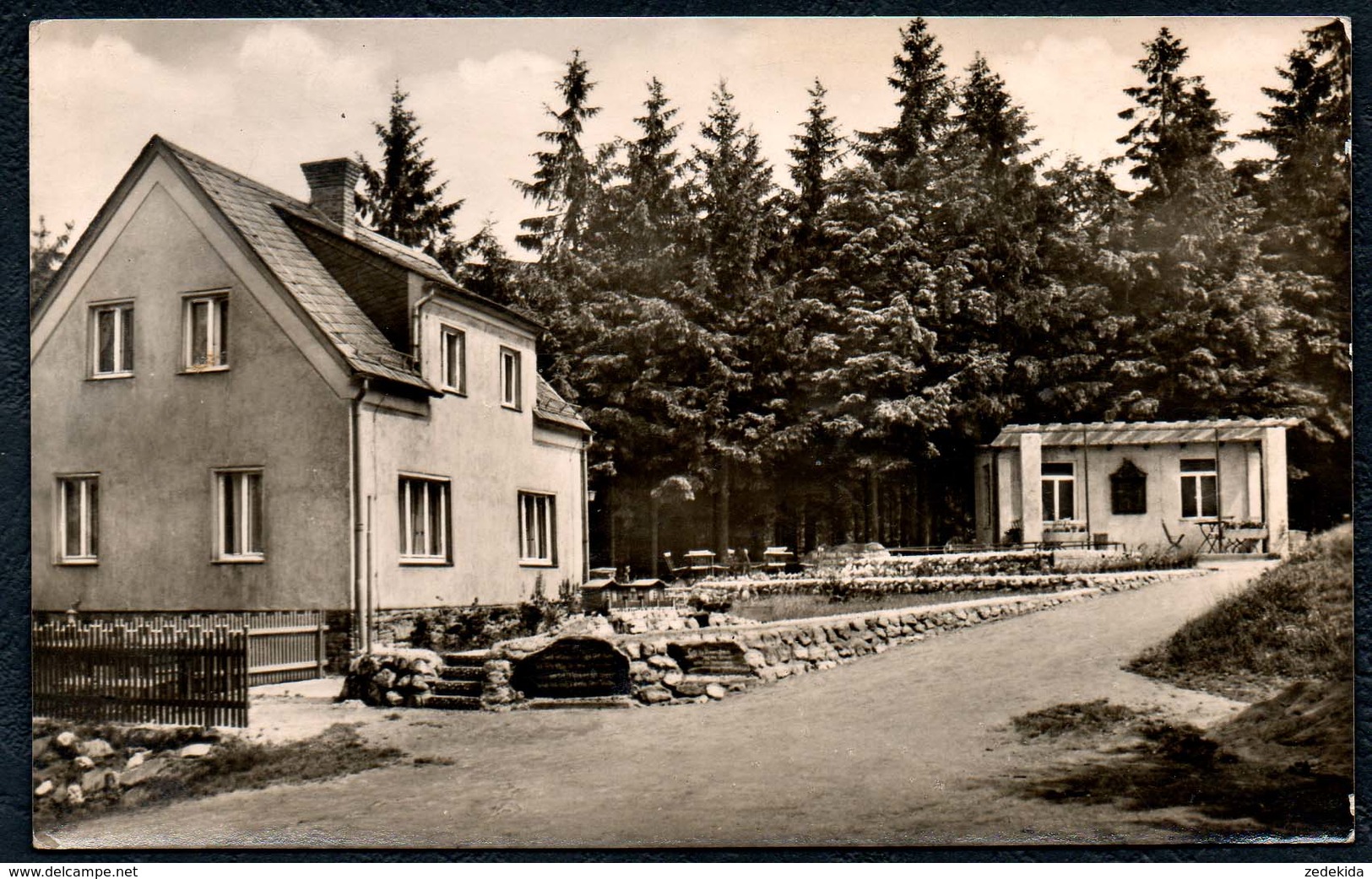 A9623 - Lössnitz - Berggaststätte Neu Friedrichruh - gel - Kallmer